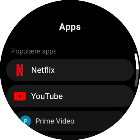Appliste til tildeling – genveje til Netflix, YouTube og Prime Video til et Samsung Smart TV